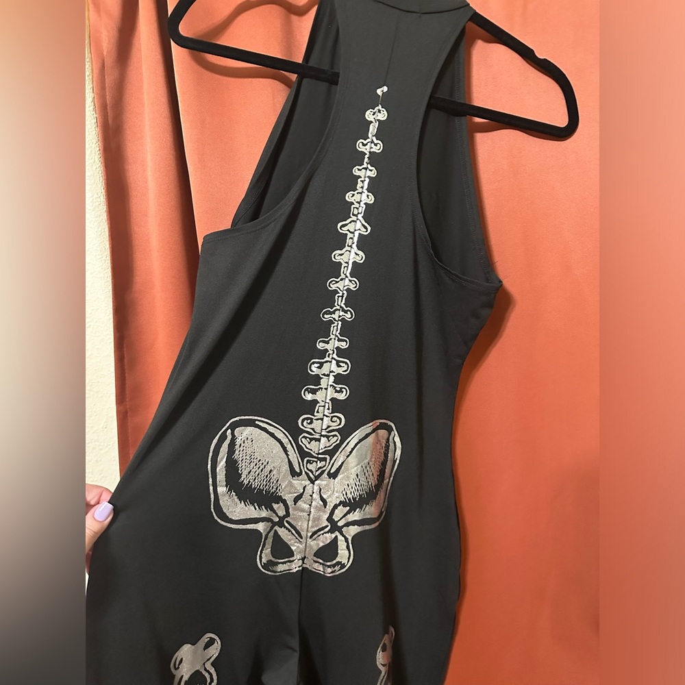 New! Fashion Nova Sexy Skeleton Costume 1x/2x Plus Size Halloween - Picture 8 of 11